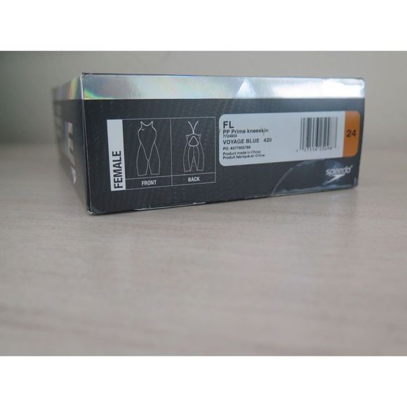 Speedo A577805787 Women's Sz 24 Voyage Blue 1-Pc PowerPlus Prime Kneeskin Suit - Picture 8 of 9